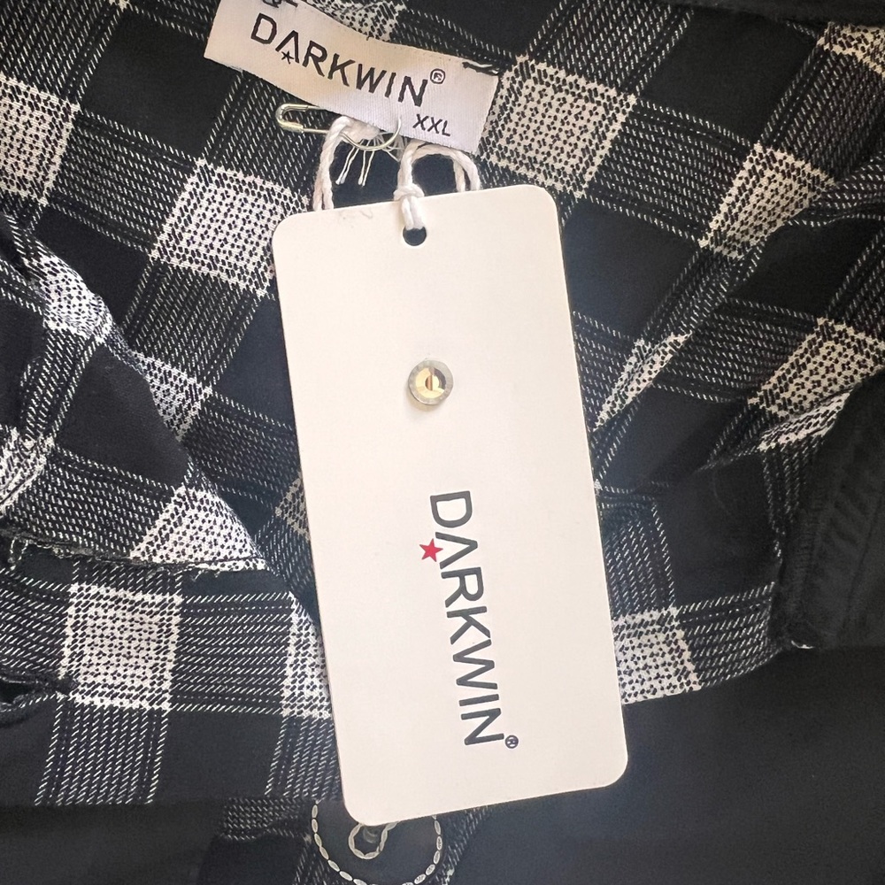 NWT Darkwin Black Lightweight Statement Jacket XX… - image 12